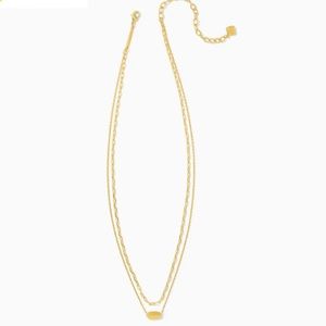 KENDRA SCOTT | BROOK MULTI STRAND GOLD NECKLACE